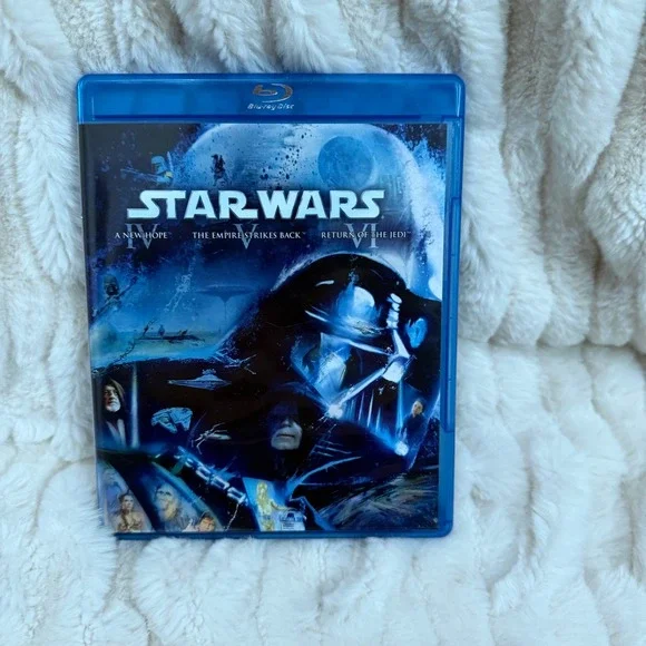 Star Wars The Original Trilogy Blu Ray 3 Disc Set A New Hope Empire Strikes Jedi - Picture 1 of 6